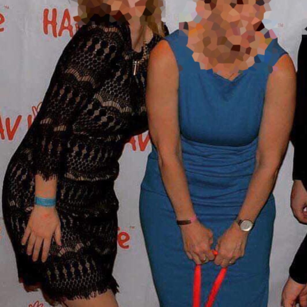 Catherine Malandrino Size 4 Black Lace Dress